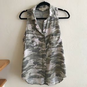 Cloth & Stone Camo Tank